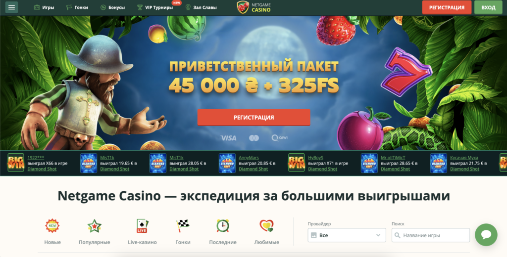 Офіційний сайт Netgame